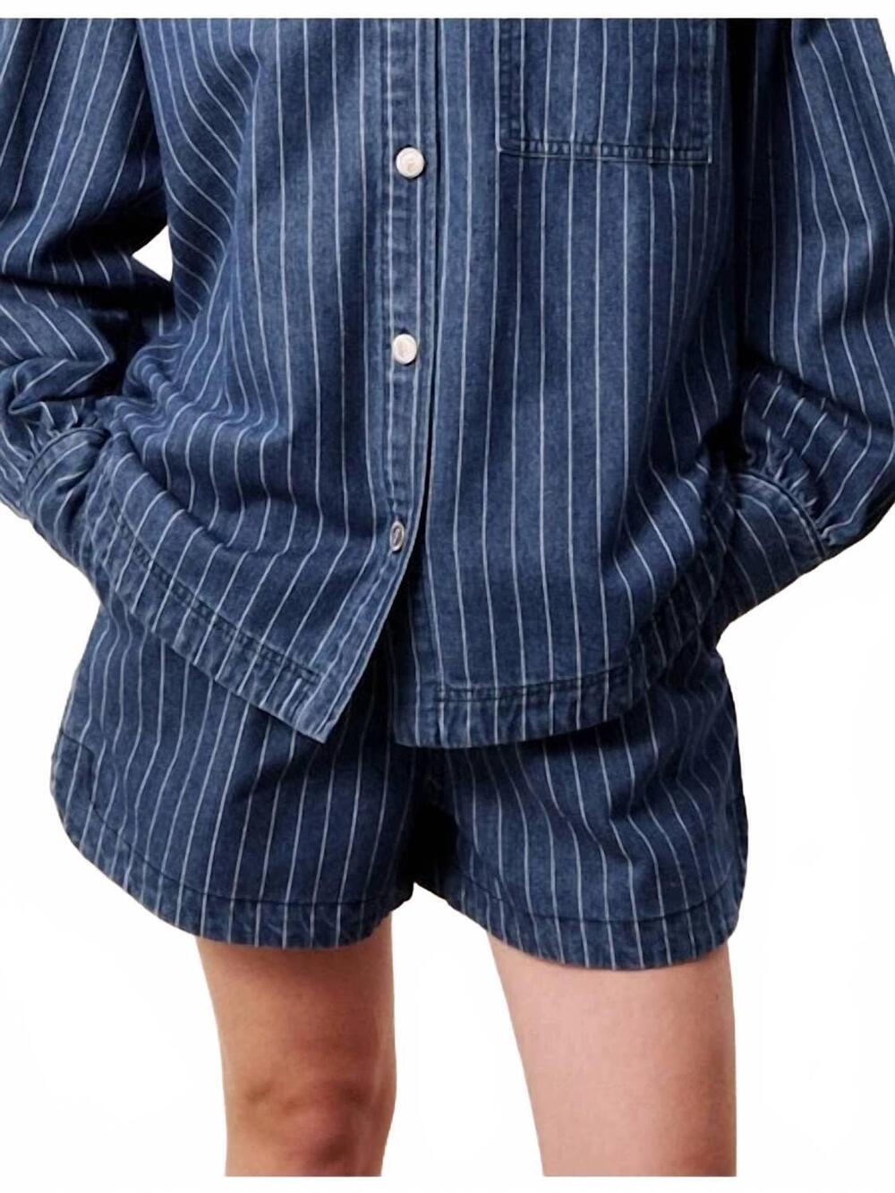 NEW FRNCH women's chicamia short in blue